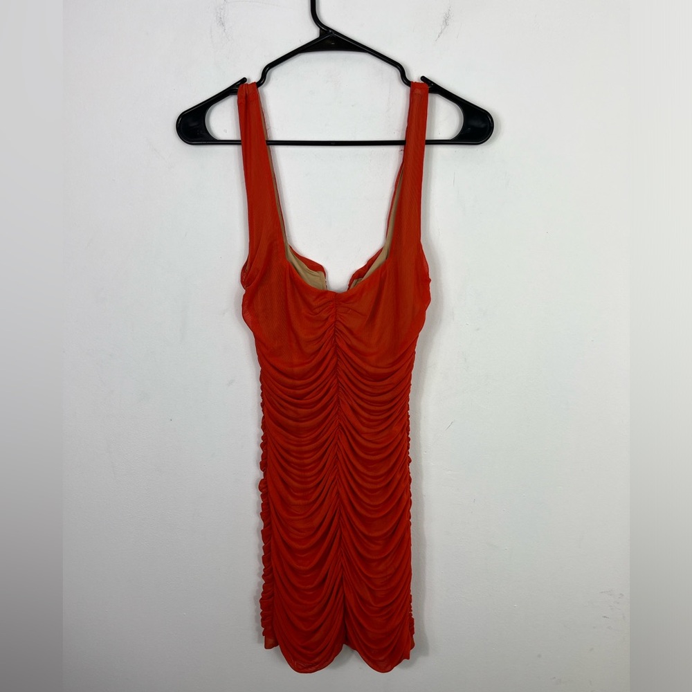 Superdown x Draya Michele Marlene Ruched Mini Dress Sz S - Picture 12 of 13